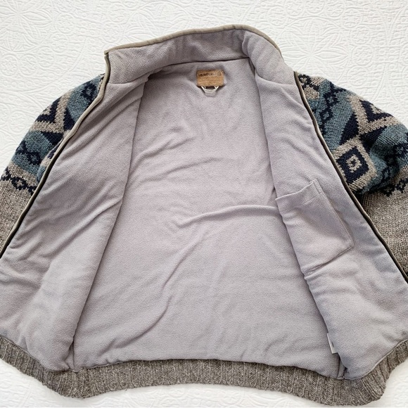 Laundromat Men's Full-Zip Wool Sweater Jacket - Picture 3 of 9